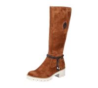 Rieker Damen Winterstiefel X5793, Frauen Stiefel,langschaftstiefel,gefüttert,wasserdicht,Boots,Winterschuhe,braun (24),41 EU / 7.5 UK