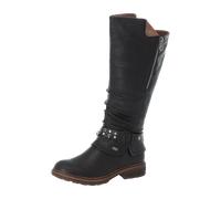 Rieker Langschaftstiefel Warmfutter für Damen, schwarz, Größe 40 EU