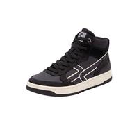 rieker Leder-Sneakers in Schwarz - Größe 38 | Damen Sneakers