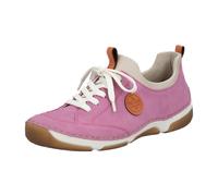 Slip-On Sneaker RIEKER, Damen, Gr. 43, pink, Lederimitat, Schuhe, Slipper, Schlupfschuh, Freizeitsneaker aus Lederimitat (94456731-43) pink