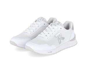Rieker Low Sneaker - Gr. 36 - Weiß - Textil & Synthetik