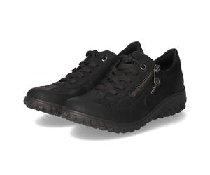 Rieker Low Sneaker - Gr. 41 - Schwarz - Textil & Synthetik