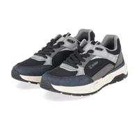 Rieker Low Sneaker - Gr. 47 - Schwarz - Textil & Synthetik