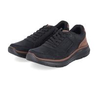 Rieker Low Sneaker Schwarz - Gr. 45 - Textil