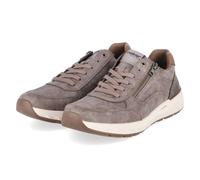 Rieker Low Sneaker Taupe - Gr. 44 - Textil und Synthetik