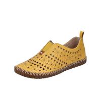 Rieker Damen M2852 Slipper, Gelb, 36 EU
