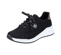 Rieker Sneaker M4903 Damen MemoSoft-Innensohle lose Einlage Schwarz Gr. 38 EU