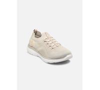 Rieker Damen Low-Top Sneaker M5074, Frauen Halbschuhe,Freizeitschuhe,Turnschuhe,Laufschuhe,straßenschuhe,Strassenschuhe,beige (64),41 EU / 7.5 UK