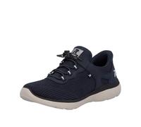 Rieker Damenslipper M5076-14 marino/pazifik/navy/negro Größe 37