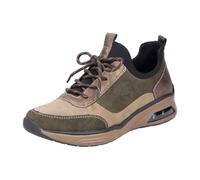 Rieker Damen M5660 Sneaker, Gelb, 39 EU