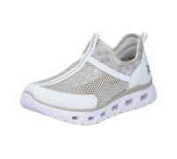 FSK Damen Halbschuhe weiss/weiss-silber/silverflower/bianco - Gr. - 39