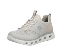 Rieker Damen Slip-On Sneaker M6078, Frauen Halbschuhe,Turnschuhe,Laufschuhe,straßenschuhe,Strassenschuhe,Sportschuhe,beige (60),38 EU / 5 UK