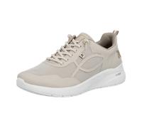 Rieker Damen Low-Top Sneaker M8551, Frauen Halbschuhe, lose Einlage,Turnschuhe,Laufschuhe,straßenschuhe,Strassenschuhe,beige (60),40 EU / 6.5 UK