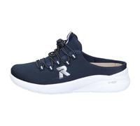 Clog RIEKER, Damen, Gr. 42, blau (nachtblau), Textil, Schuhe Clog, Sabot, Sommerschuh, Hausschuh mit MemoSoft-Innensohle, Topseller (94808062-42)