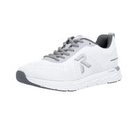 Sneaker RIEKER SPORT, Herren, Gr. 37, weiß, Textil, Schuhe Sneaker, Freizeitschuh, Halbschuh, Schnürschuh mit herausnehmbarer Einlage (63532756-37) weiß