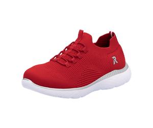 Rieker Mesh Slipper für Damen, rot, Größe 38 EU