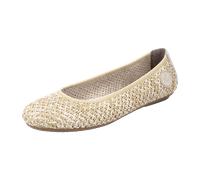 Rieker Damen Ballerina beige Größe 36