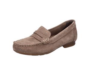 Rieker Mokassin für Damen, beige, Größe 37 EU