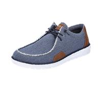 Rieker Mokassin Schnürschuhe für Herren, blau, Größe 42 EU
