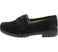 Rieker Damen Slipper schwarz, Größe 39 schwarz 39