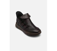 Rieker Damen Kurzstiefel Rot, Damen, Größe: 38, Material: Glattleder/Textil