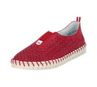 Rieker N1963-33 fire/weiss Slipper / Trotteur FS 2023 für Damen, rot, Größe 41 EU