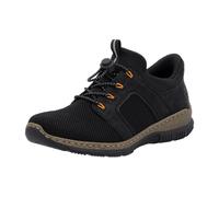 Rieker Damen Low-Top Sneaker N32G4, Frauen Halbschuhe,Turnschuhe,Laufschuhe,straßenschuhe,Strassenschuhe,Sportschuhe,schwarz (00),38 EU / 5 UK