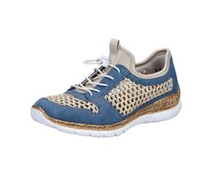 Rieker N42G6-90 für Damen, blau, Größe 40 EU