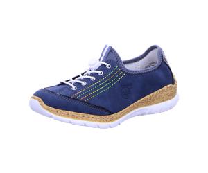 Rieker N42T0-14 für Damen, blau, Größe 42 EU