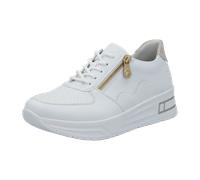 Rieker Damen Low-Top Sneaker N8100, Frauen Halbschuhe, lose Einlage,straßenschuhe,Strassenschuhe,Sportschuhe,Freizeitschuhe,Weiss (80),42 EU / 8 UK