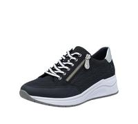 Rieker Damen N9516 Schnürschuhe, Blau, 40 EU
