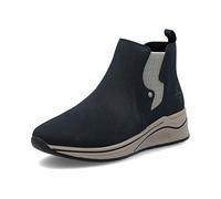 Rieker N9561-14 Schlupfstiefel Synthetik Damen in blau - Gr. 42