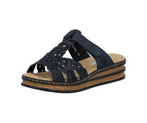 Rieker Nabukino für Damen, blau, Größe 42 EU