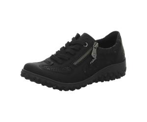 Rieker Nabukino/ Scuoi für Damen, schwarz, Größe 43 EU