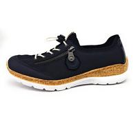 Rieker Slipper Sneaker Blau Rosa N