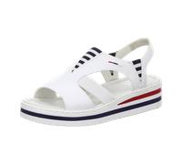 Rieker Damen Geschlossene Sandalen V02Y5-80 Weiß Größe 41