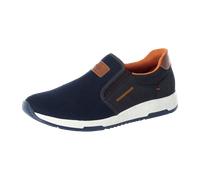 Rieker Slip-On Sneaker B3450 Kontrastnaht Herren Blau Größe 46