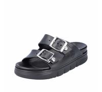 Rieker P2180 00 Damen Pantolette Schwarz Schwarz 40-1