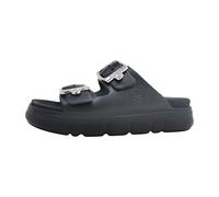Rieker Damen Pantolette schwarz, Größe M schwarz