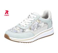 Rieker - palecyan/weiss-blau mehrfarbig - Gr. - 40