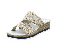 Rieker Pantolette ab 30mm Absatz für Damen, beige, Größe 41 EU