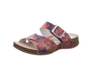 Rieker Pantolette bis 30mm Absatz für Damen, bunt, Größe 41 EU