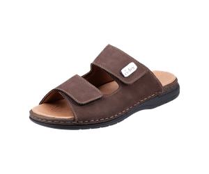 Rieker Pantolette für Herren, braun, Größe 44 EU