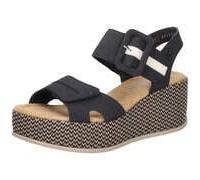 Rieker FSK Damen Sandalen für Damen, blau, Größe 42 EU