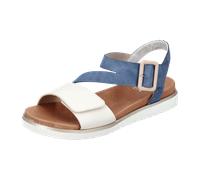 Rieker,porzellan/lightblue für Damen, weiß, Größe 39 EU