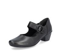 Rieker - Pumps: Lugano/Softlack - Schwarz 38