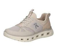 Slip-On Sneaker RIEKER, Herren, Gr. 36, creme, beige, Textil, Schuhe, Slipper, Freizeitsneaker, Halbschuh mit MemoSoft- Innensohle (33475417-36) creme, beige