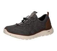 Rieker Herrenschuhe Slipper B6678-45 smoke/blei/nuss Größe 43