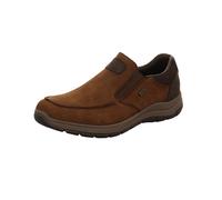 Rieker Herren Slip-On Sneaker 03651, Männer Halbschuhe, lose Einlage,Strassenschuhe,Freizeitschuhe,Turnschuhe,Laufschuhe,braun (25),45 EU / 10.5 UK