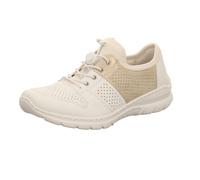 Rieker Bequeme Slipper für Damen, weiß, Größe 39 EU
